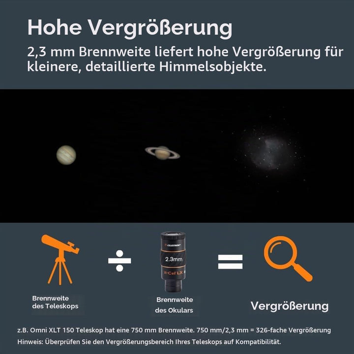 Celestron X-Cel LX Serie – 1,25&