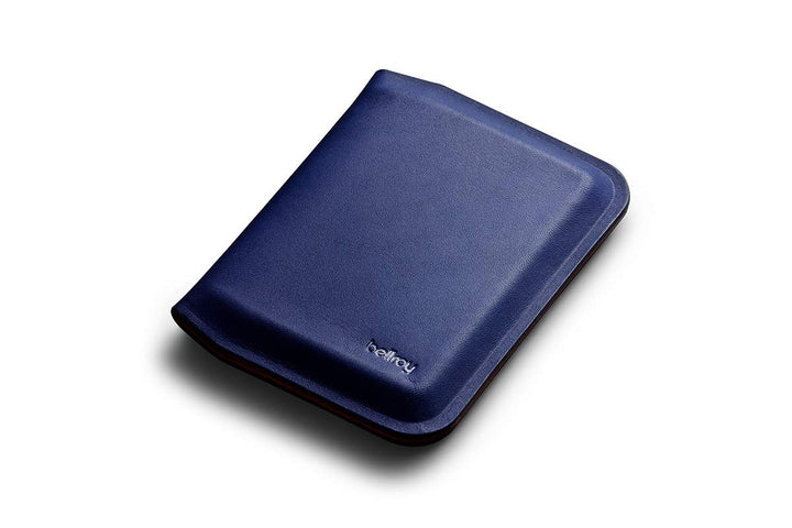 Bellroy Apex Slim Sleeve (Schlanke Faltbare Leder-Brieftasche mit RFID-Schutz) - Indigo, Indigo