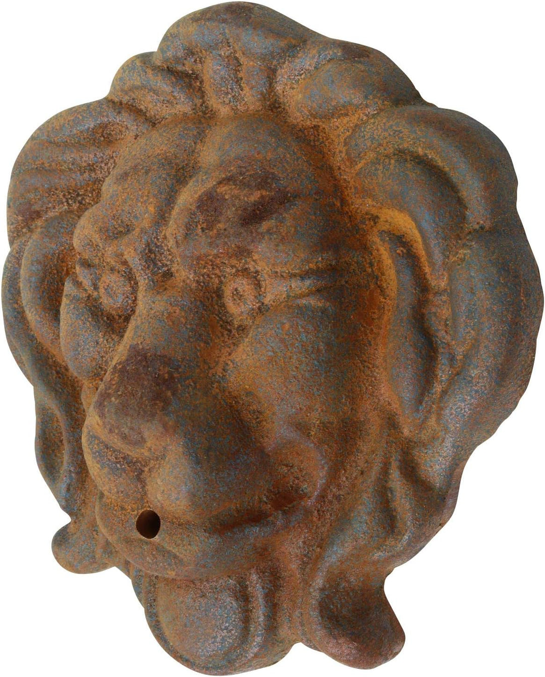 aubaho Löwenkopf Löwe Dekoration Eisen Wandbrunnen Wasserspeier Skulptur Figur e