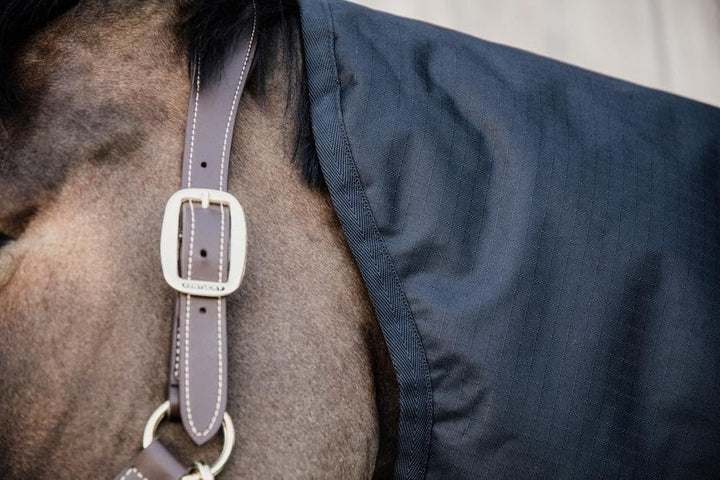 Kentucky Horsewear Halsteil All Weather Classic Navy 0g/150g, Grösse:M, Variante:150g, Farbe:Navy M