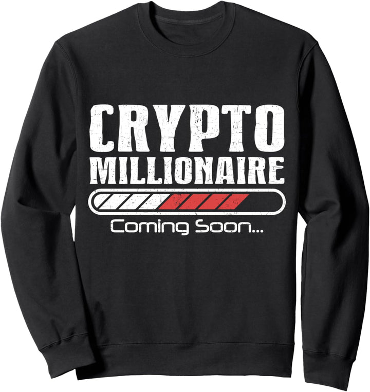 Bitcoin Lustige Krypto Währungsblockkette Sweatshirt