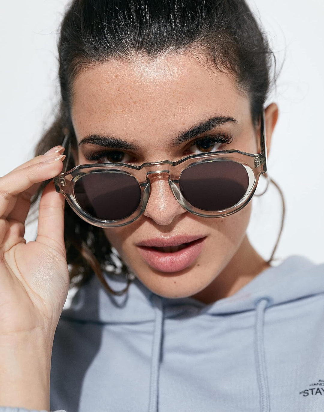 HAWKERS Unisex Warwick Uptown Sonnenbrillen Einheitsgrösse Clear Smoke Dark, Einheitsgrösse Clear Sm