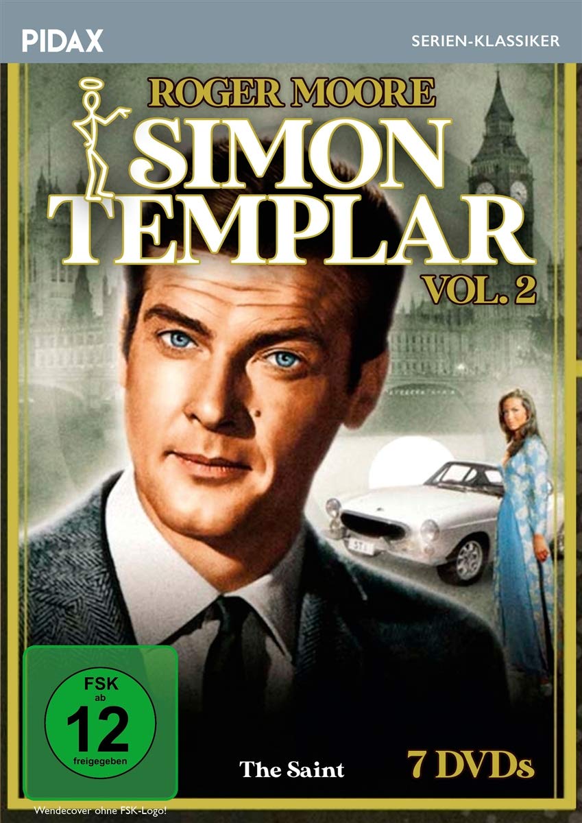 Simon Templar, Vol. 2 / Weitere 22 Folgen der Kultserie mit James-Bond-Darsteller Roger Moore (Pidax