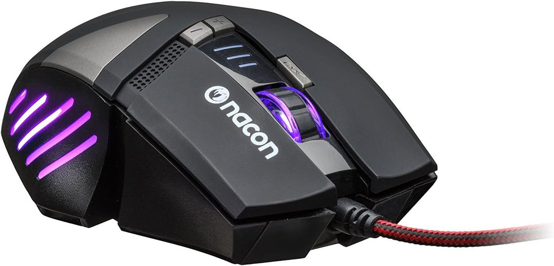 Nacon GM-300 Optical Gaming Maus (2500dpi, mehrfarbige Beleuchtung)