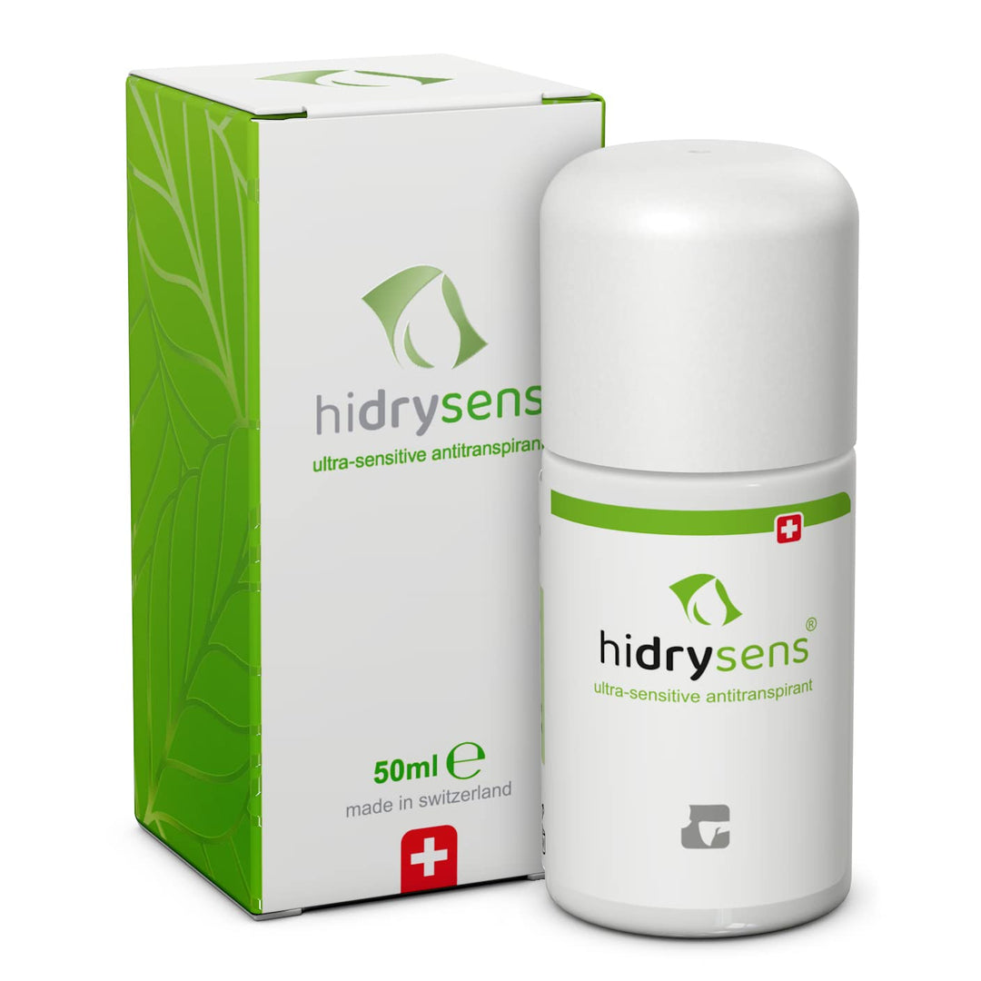hidry sens Antitranspirant - kein Deo - ultra sensitives Antiperspirant mit Cooling-Effekt gegen Ach