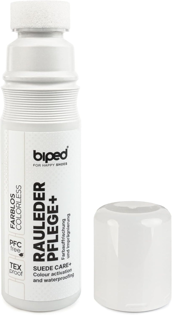 biped Schuhpflege Set für Rauleder - mit Schuhbürsten und 2 Veloursleder Pflege Sticks z2311