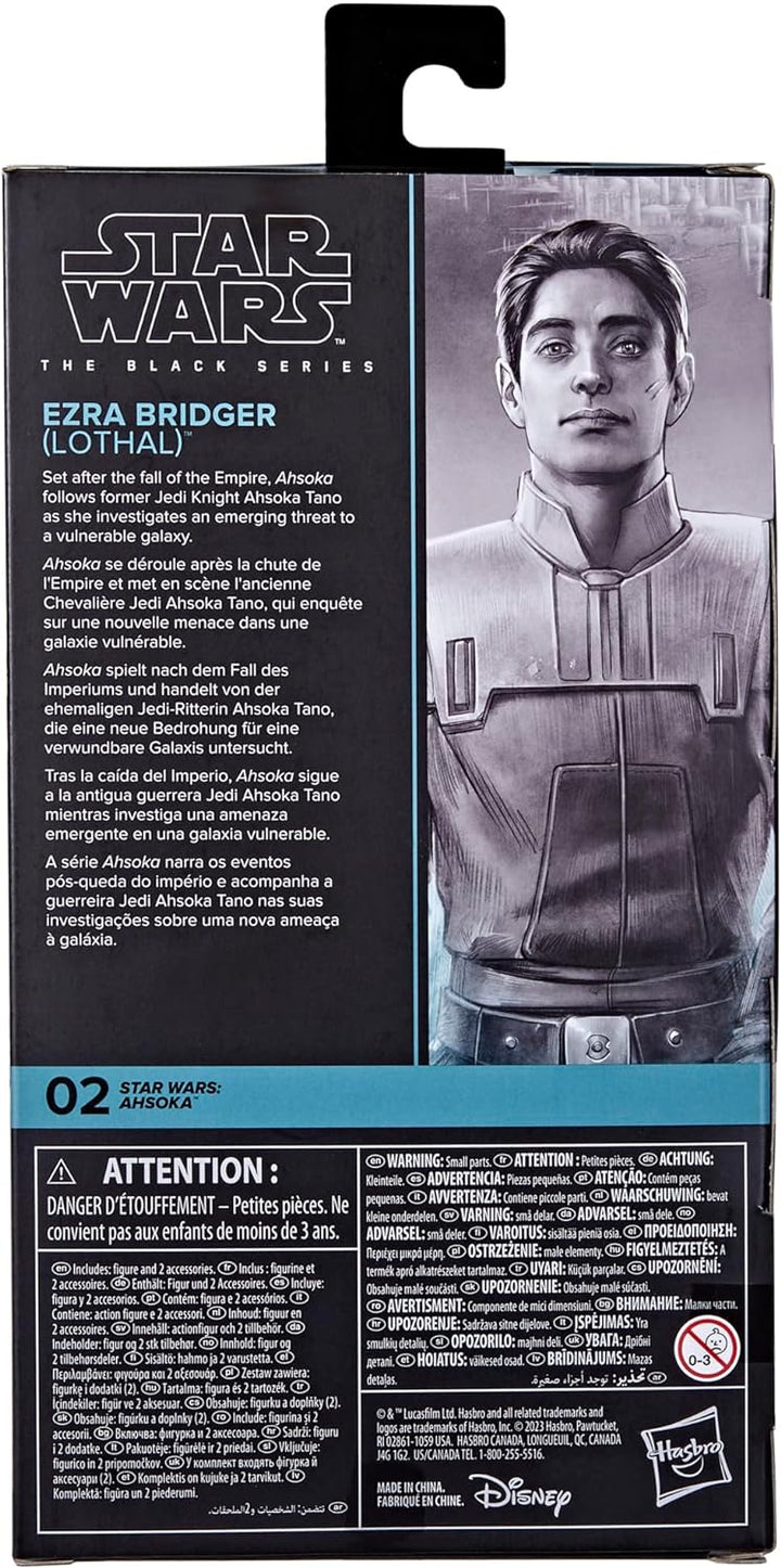 Star Wars The Black Series Ezra Bridger (Lothal), Action-Figur Ahsoka (15 cm)