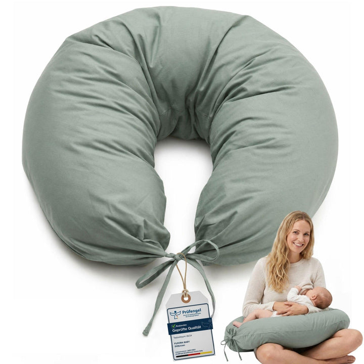 Stillkissen Seitenschläferkissen, XXL Schwangerschaftskissen | 190cm gross, ergonomisch weich: entsp
