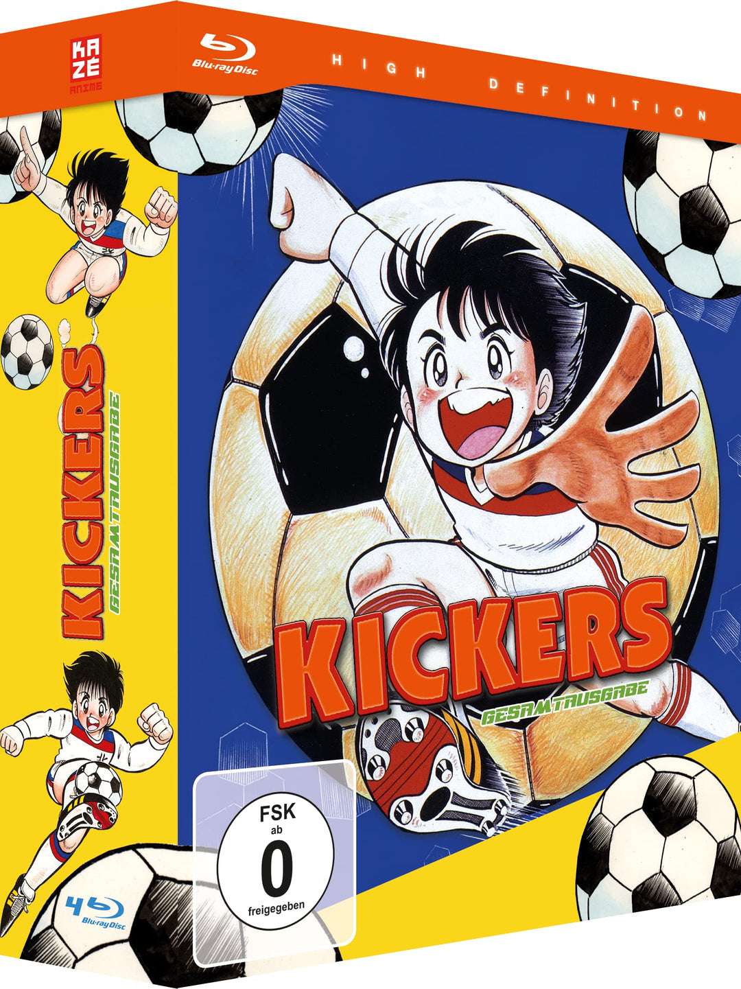 Kickers - Gesamtausgabe + OVA - [ Blu-ray], Blu-ray