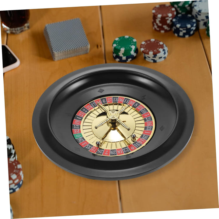 Garneck 10-Zoll Für Spiele - Professionelles Roulette Spiel Set Für Heimspiel Und Partys Ideal Für P