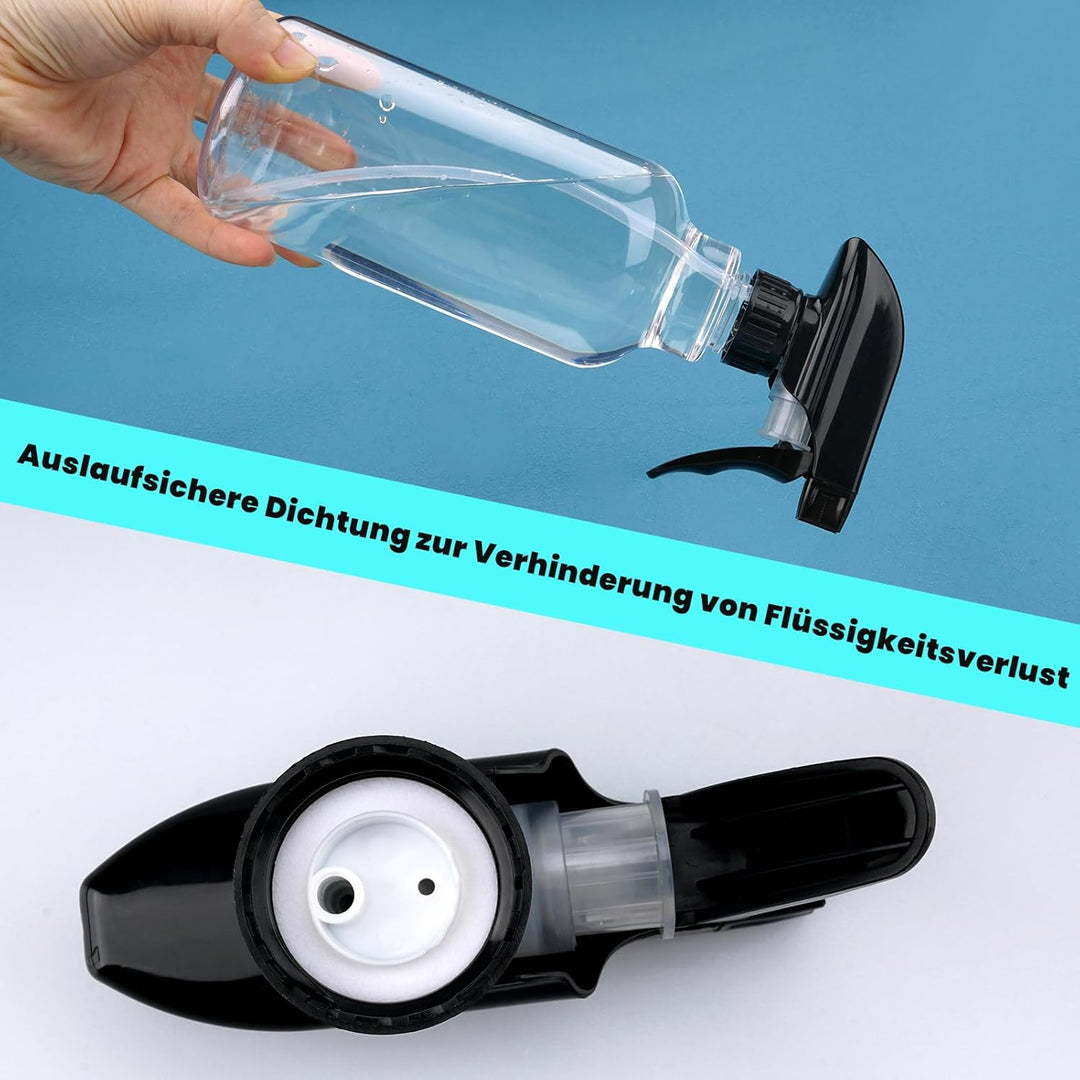 Sprühflaschendüsen aus Kunststoff, 8 Stück, robust, Ersatzkopf, auslaufsicher, Wasserflaschen-Sprühd