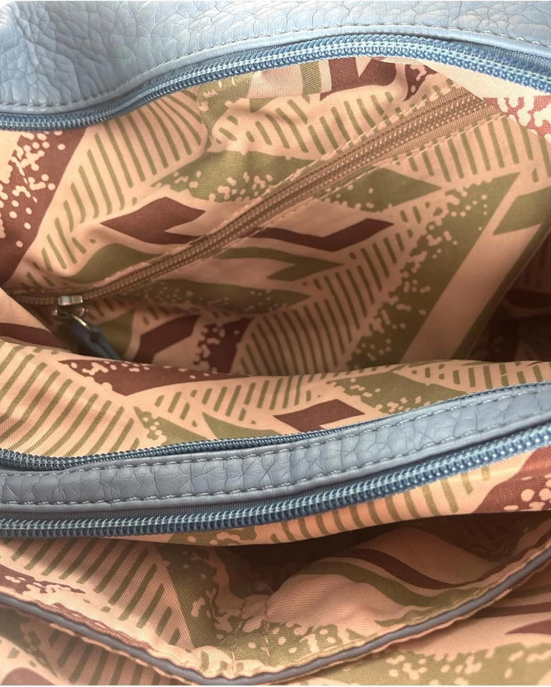 Rucksacktasche I 2in1 Damen Rucksack und Handtasche in Einem I Schultertasche einfarbig uni und bati