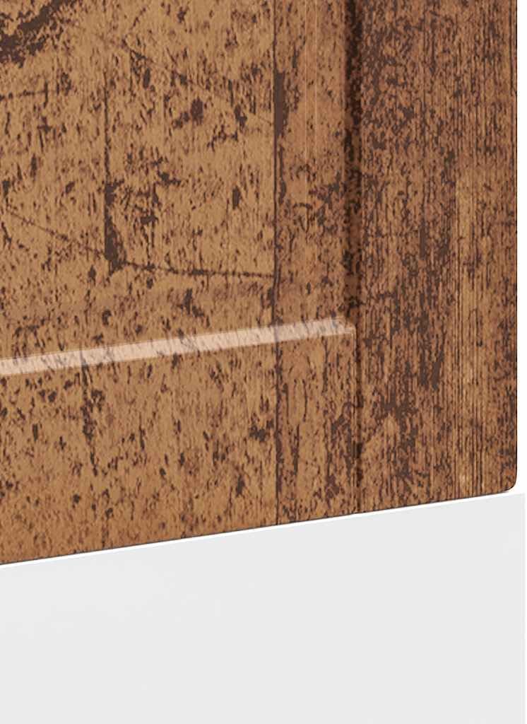 vidaXL Geschirrspülerblende Porto Altholz-Optik 60x1,5x67 cm, Geschirrspüler Frontblende, Geschirrsp