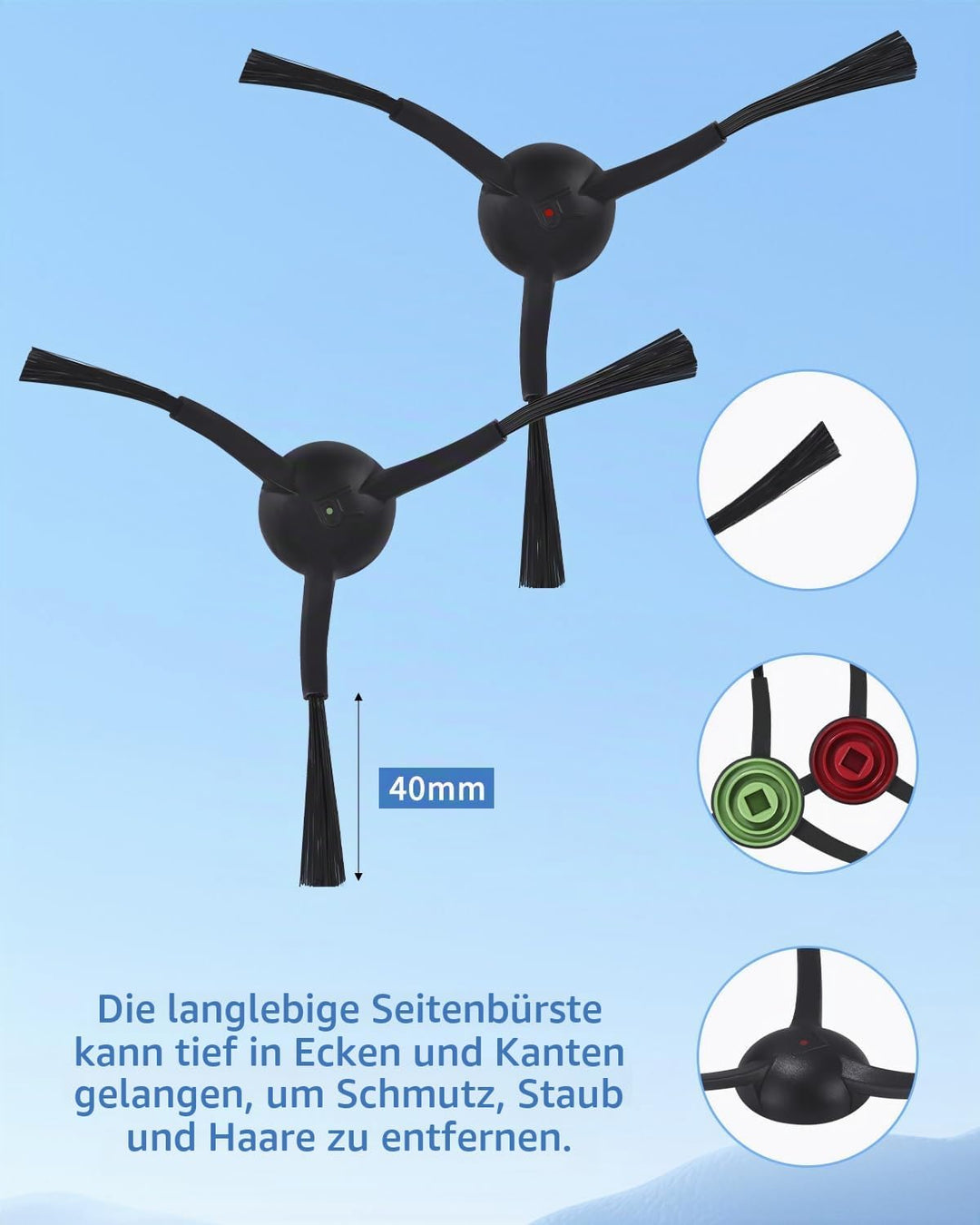 SOBEAU Ersatzteile Zubehörset für Tikom G8000, G8000 Pro, für Honiture G20, G20 Pro, für Laresar Evo