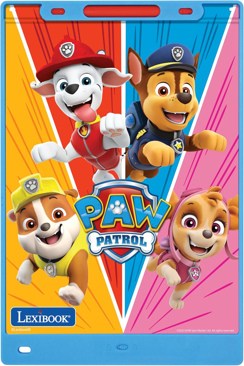 Lexibook, Paw Patrol Magic Slate, Kunst- und Bastelspielzeug für Mädchen und Jungen, A4-Format mit m