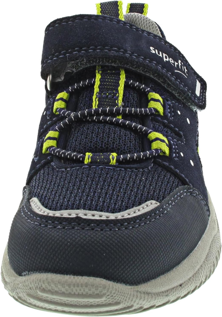 Superfit Storm Jungen Sneaker 33 EU Blau Hellgrün 8010, 33 EU Blau Hellgrün 8010