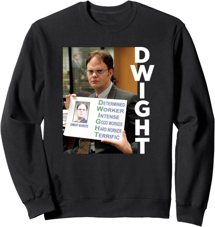 The Office Entschlossener Arbeiter Sweatshirt