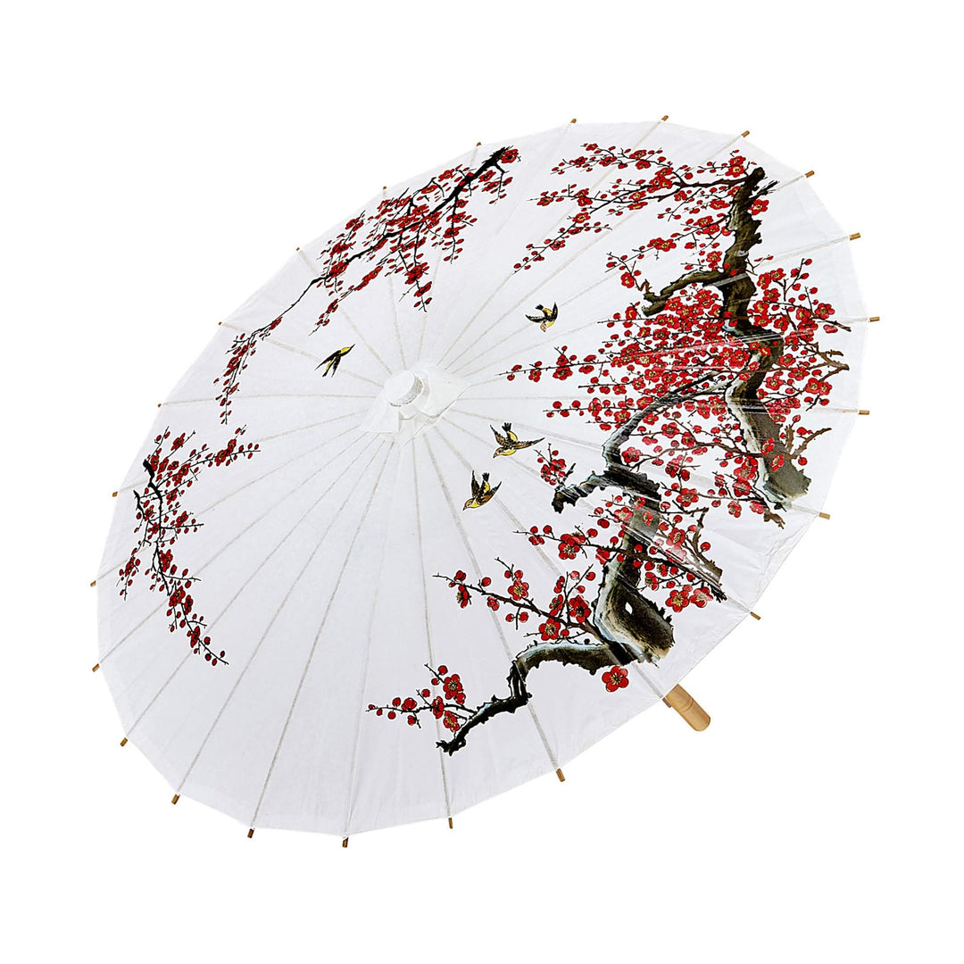W WIDMANN MILANO Party Fashion - Sonnenschirm aus Reispapier, Asiatischer Sonnenschirm, verziert, Ma