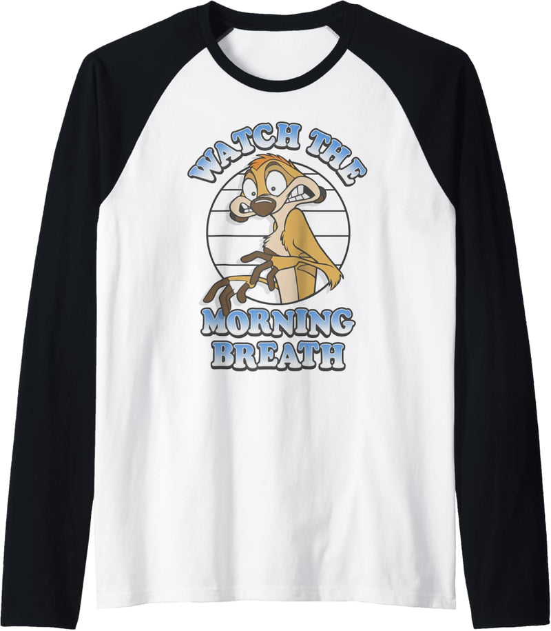 Disney Lion King Timon Watch The Morning Breath Raglan