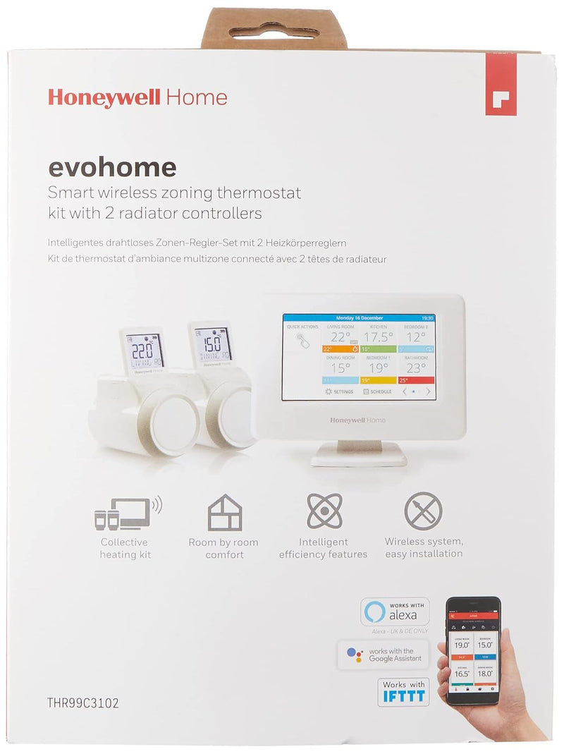 Honeywell Home evohome Wi-Fi Starter Paket Honeywell Home per App und WLAN, THR99C3102 Honeywell Hom