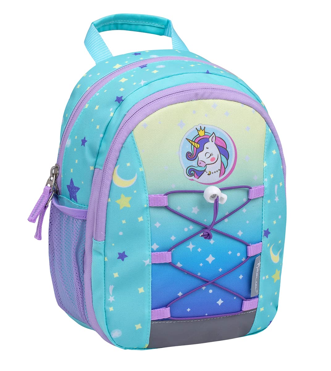 Belmil Kinderrucksack Mädchen für 1-3 Jährige - Super Leichte 290 g/Kindergarten/Krippenrucksack Kin