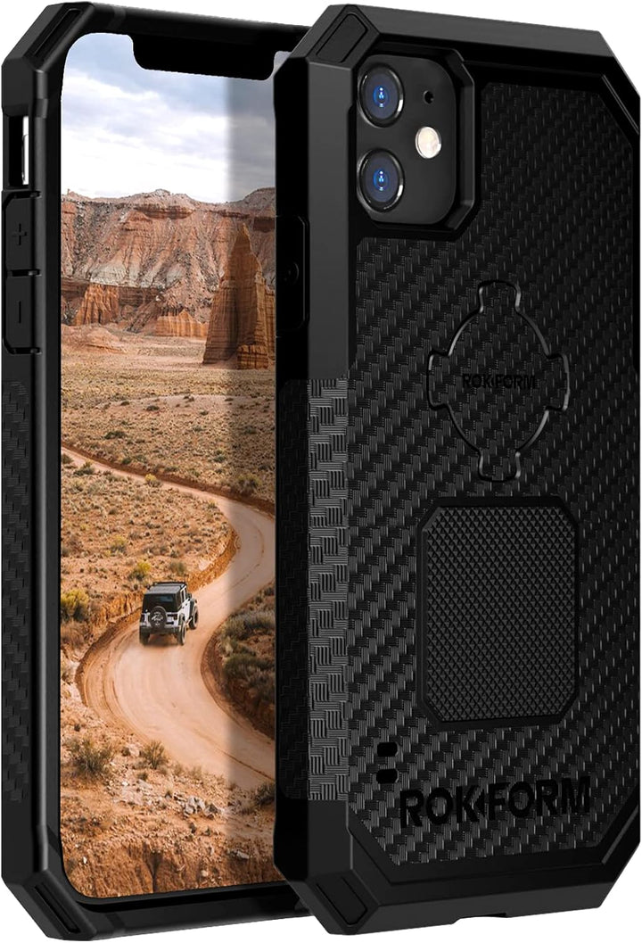 Rokform - Schutzhülle für iPhone 11, Rugged Series, magnetische Schutzhülle für Apple Gear, iPhone-H