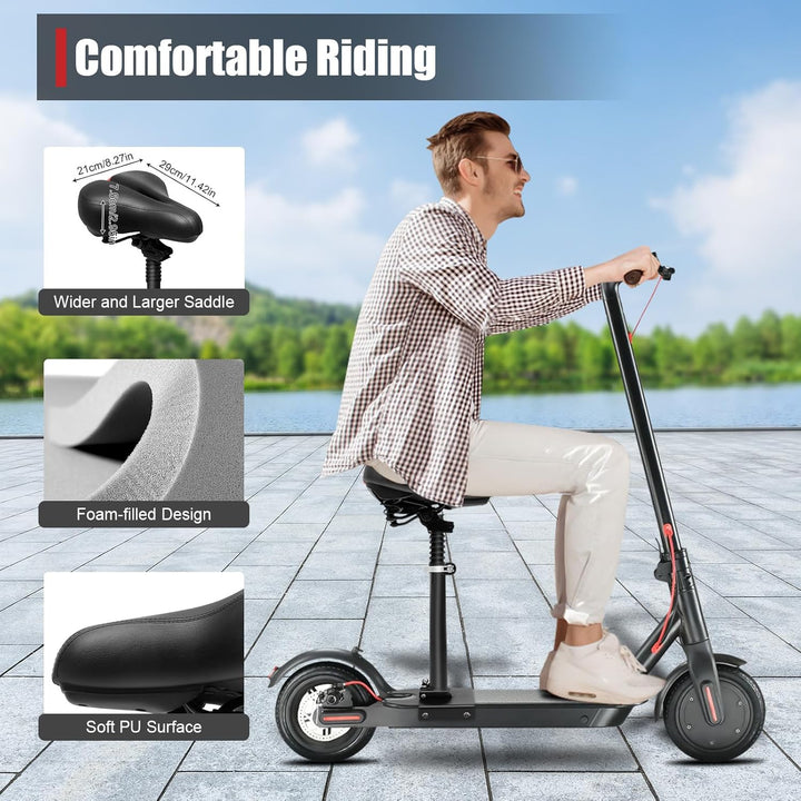 Scooter-Sattel, Sitz Für Skateboard, Verstellbarer Für Elektroroller, Zubehör Für Elektroroller, Sto