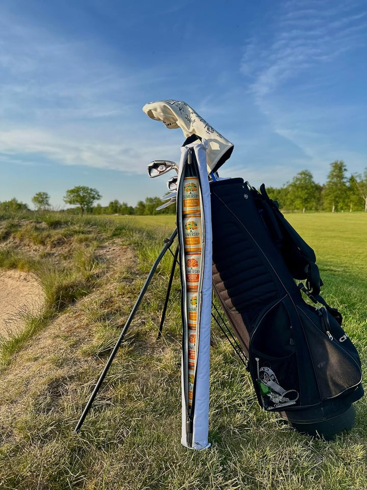 Alpha Putts Getränke Buddy - Die Ultimative Kühltasche Für Golfbags - Hält Dosen und Flaschen Gekühl