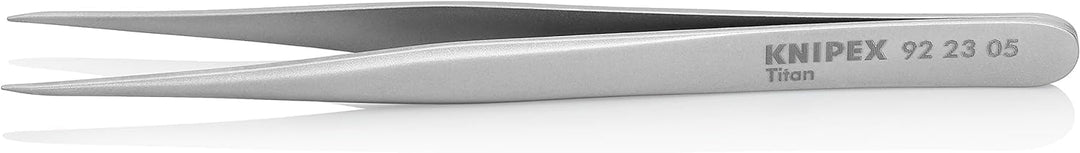 KNIPEX Titanpinzette Mattiert Glatt 120 mm, 92 23 05