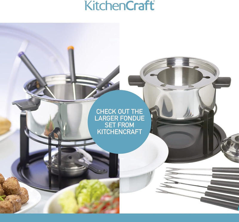 KitchenCraft Schokoladenfondue-Set in Geschenkbox