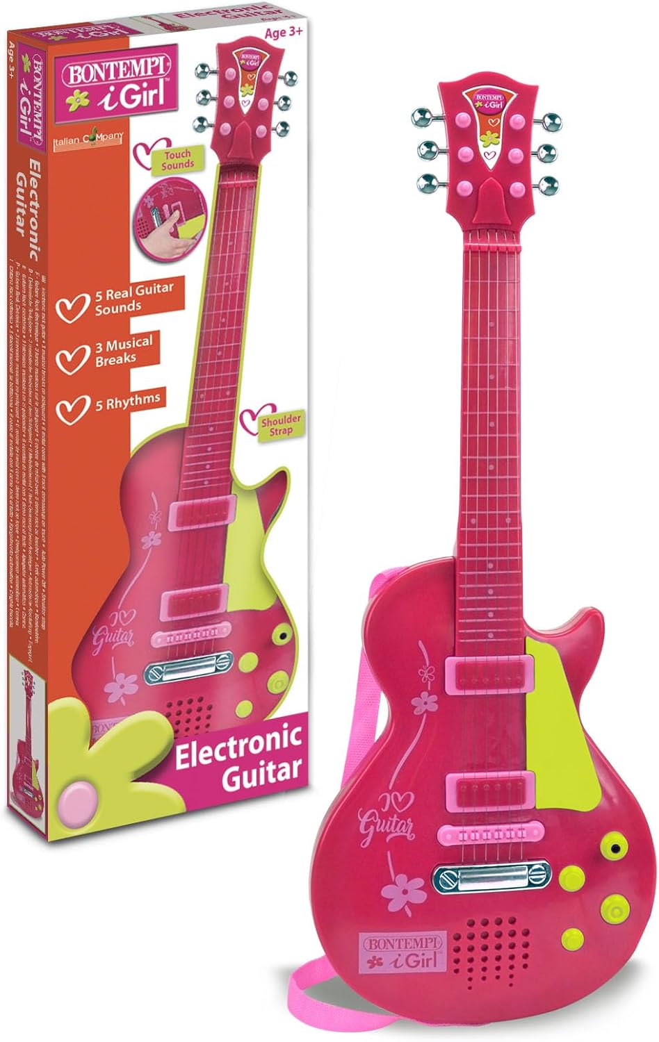 Bontempi GE5871 iGirl Elektronische Rockgitarre