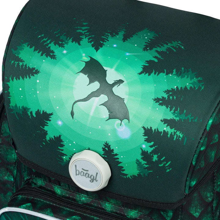 Baagl Schulranzen Jungen für 1. Klasse, Ergo Schultasche Jungs Grundschule, Leichter Kinder Ranzen T