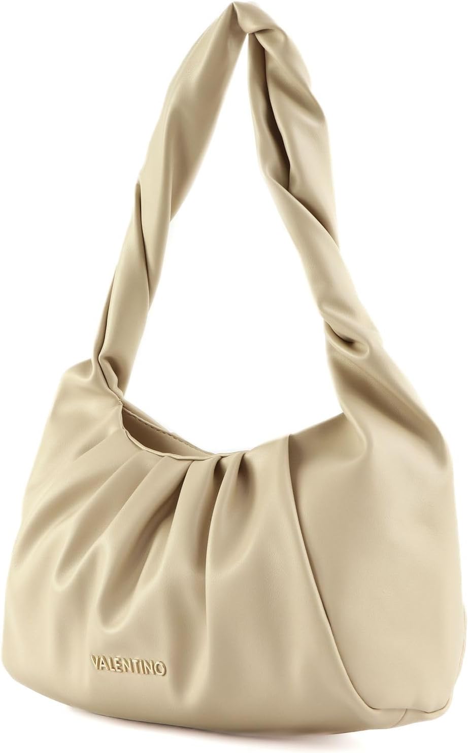 VALENTINO Lake Re Hobo Bag Cream White