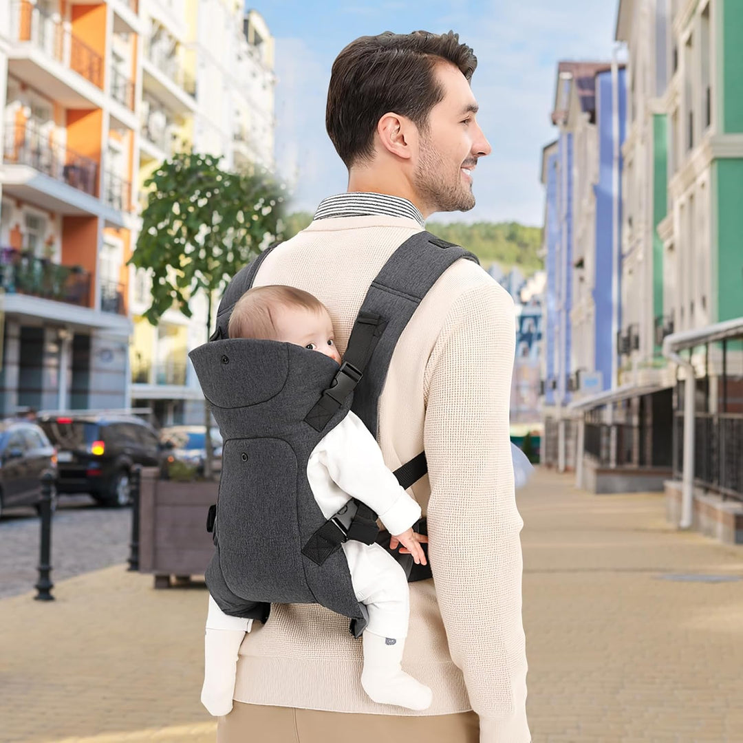 Baby Carrier Klassiker Babytrage für Neugeborene, Bequeme und Leichte Babytrage, mit verstellbarem H