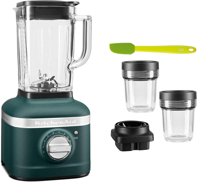 Kitchenaid Artisan Standmixer-Starter-Set K400 (5KSB4026EPP) - inkl. Mixbehälter-Set 200ml (5KSB2040