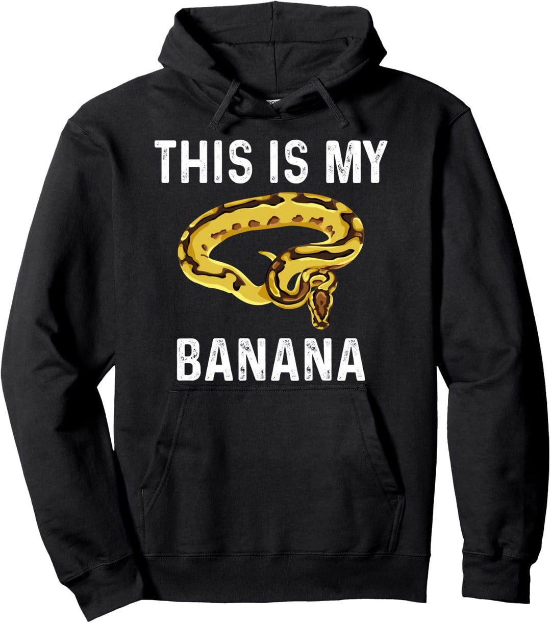 Dies ist mein Bananenschlangenball Python Pullover Hoodie