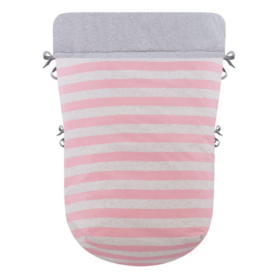 JYOKO KIDS Universal Baby Fusssack Kinderwagen (PINK ISLAND, Baumwolle)