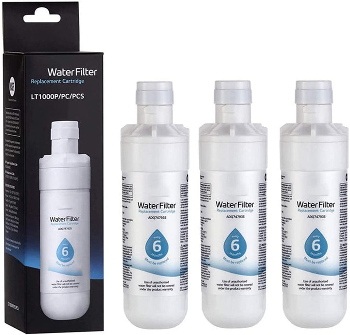 3er-Pack ADQ747935 Wasserfilter-Ersatz für LT1000P/PC/PCS | NSF zertifiziert, kompatibel mit ADQ7479