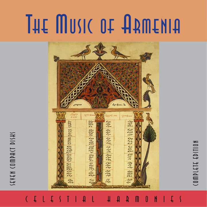The Music of Armenia, Audio-CD