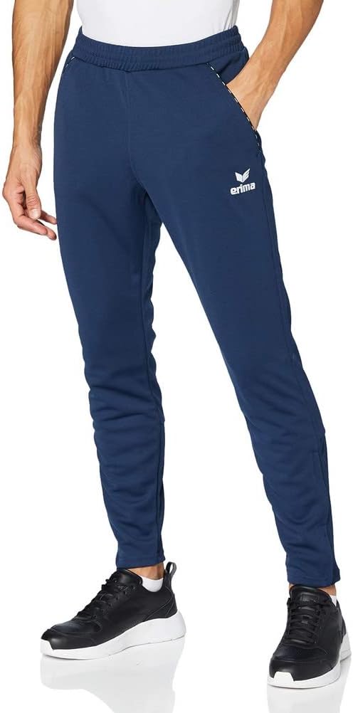 Erima Unisex Herren und Kinder mit Wadeneinsatz 2.0 Trainingshose, New Navy