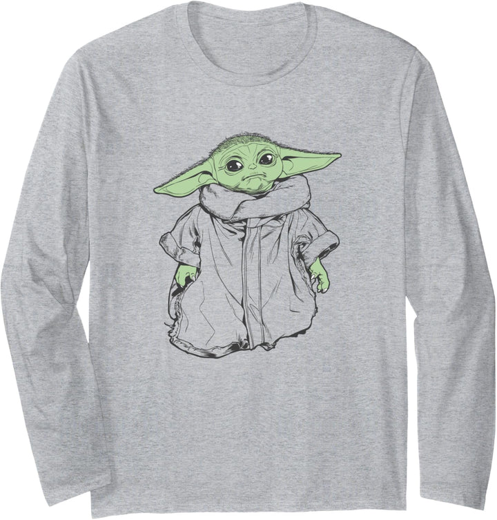 Star Wars The Mandalorian Limit Color Child Langarmshirt