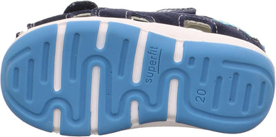Superfit Baby Jungen Freddy Sandalen, Blau Türkis 8030