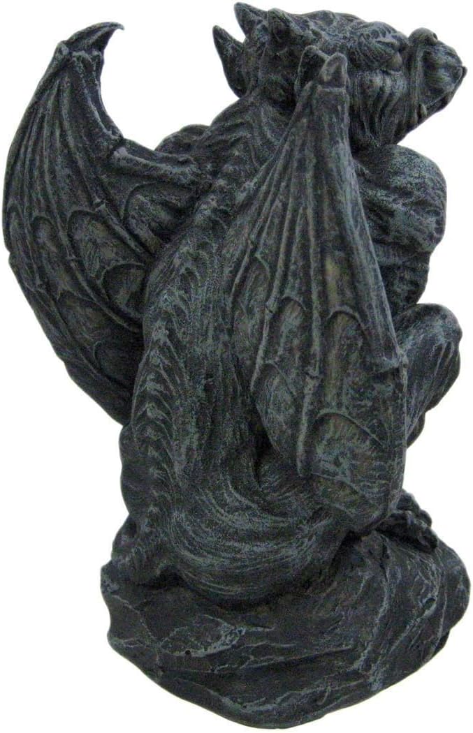 Gargoyle Figur hockend - Fantasy Deko