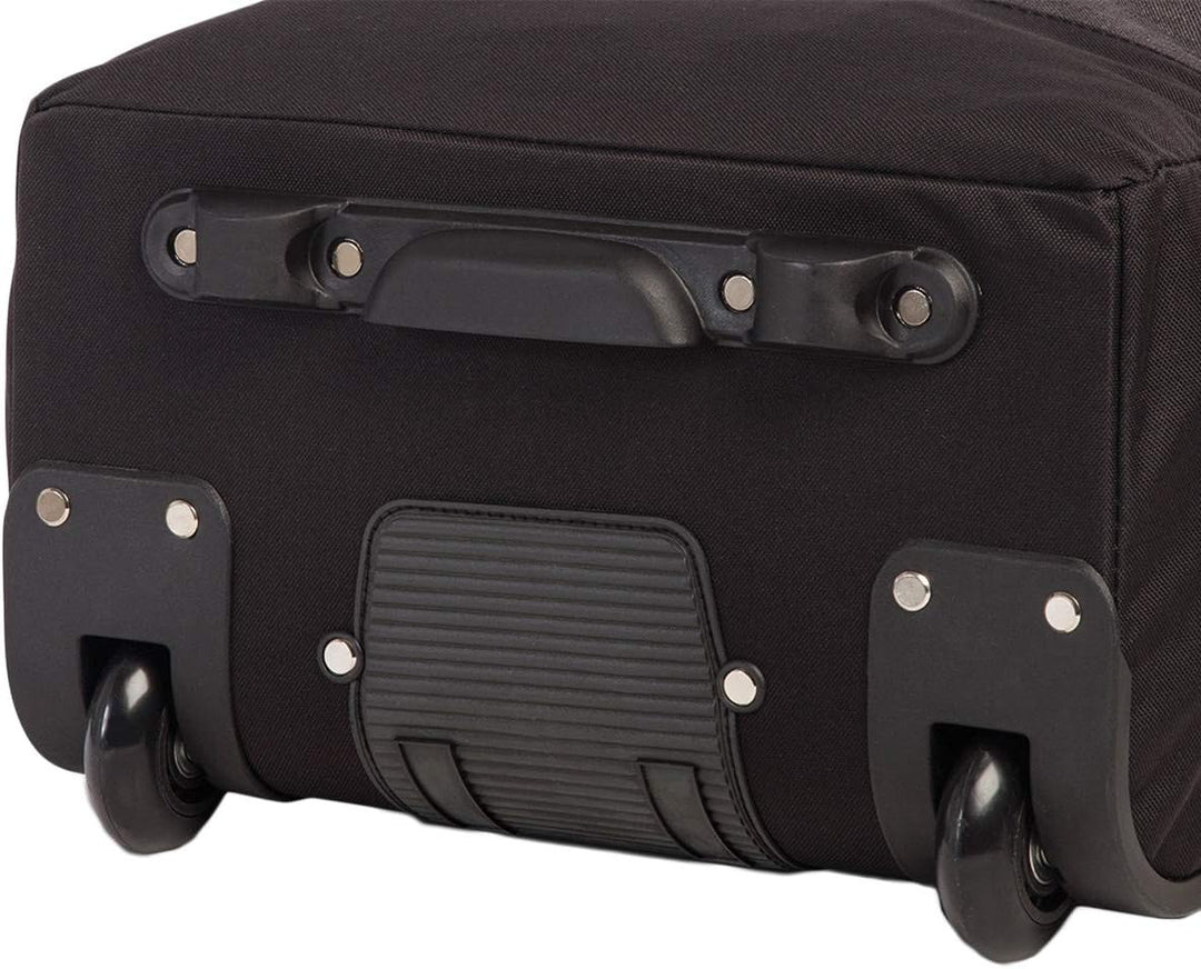 Punta® Einkaufstrolley Schwarz/Silber (33 L) - Stabiler Einkaufswagen für müheloses Einkaufen mit le