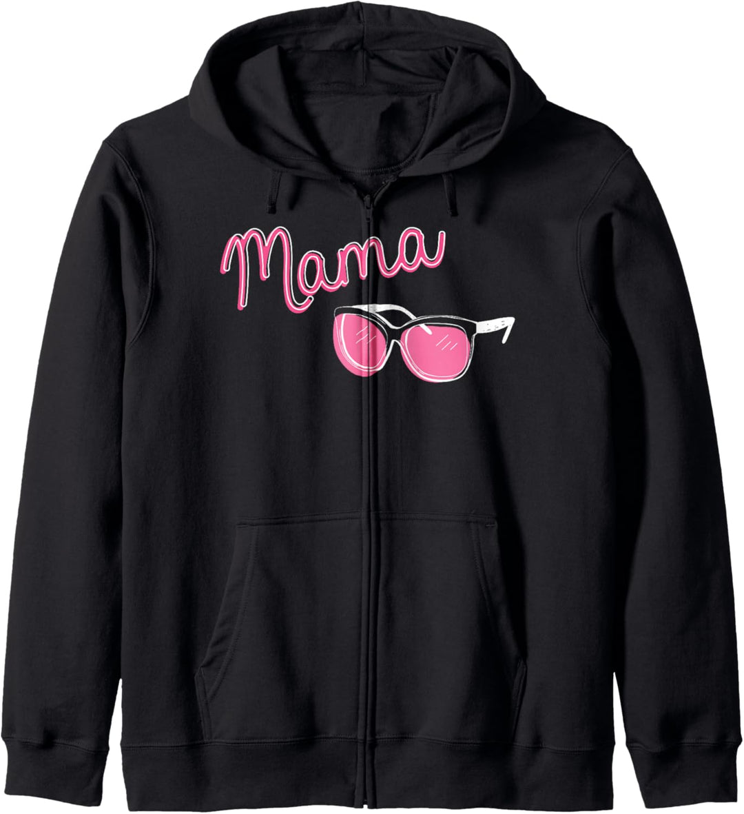 Trendy Mama Glasses Kapuzenjacke