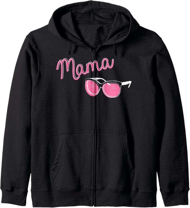 Trendy Mama Glasses Kapuzenjacke