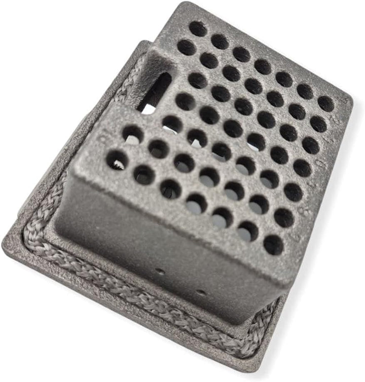 Nordica Extraflame 003278231 Schmelztiegel für Pelletkamin, rund, legierter Stahl, für Pellets geeig