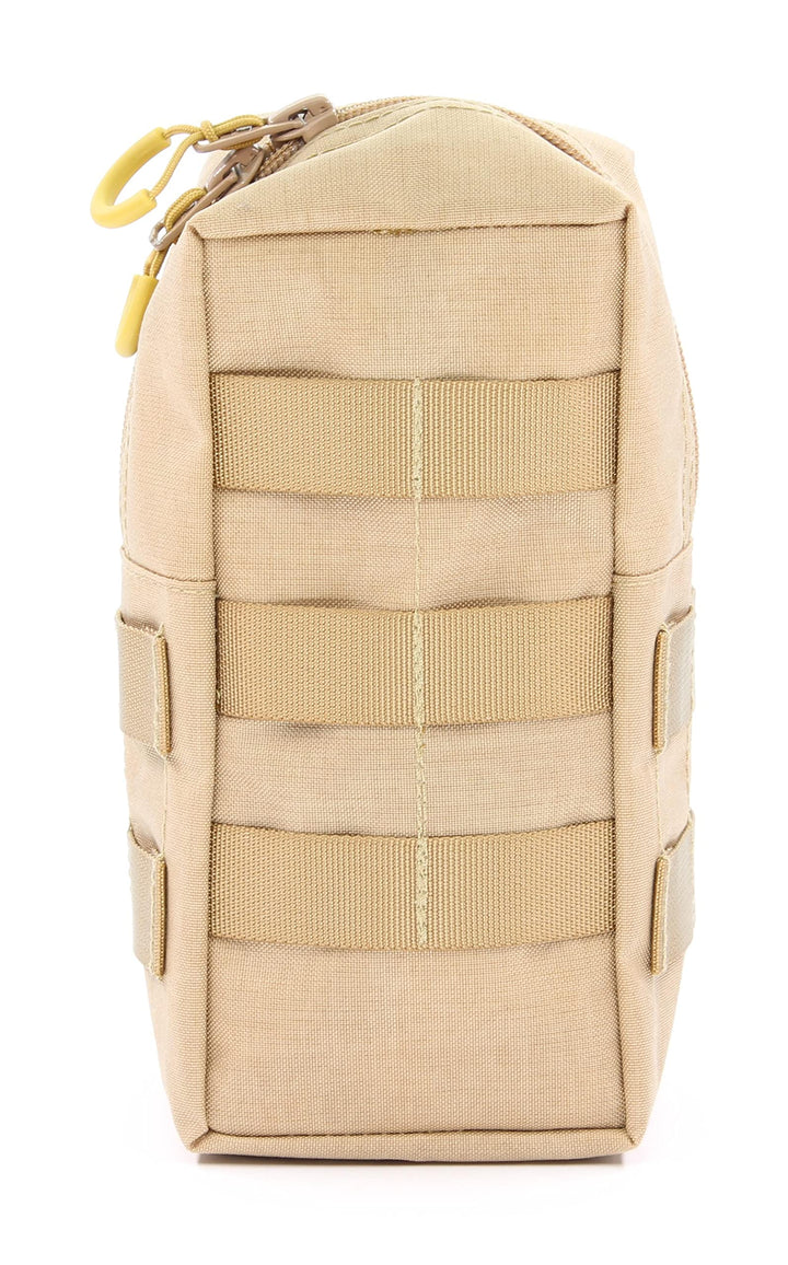 Zentauron Reissverschlusstasche Small mit MOLLE-System I BW-Tasche, Rucksack Zusatztasche aus Cordur