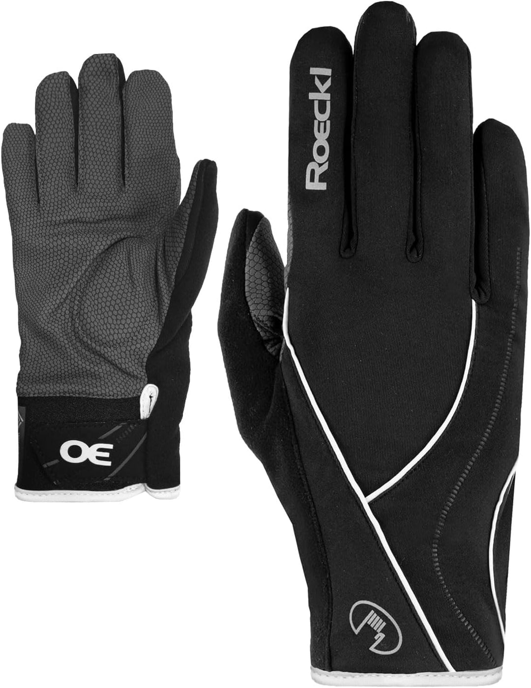 Roeckl Damen, Herren Langlaufhandschuhe Laikko black/white 7, black/white 7