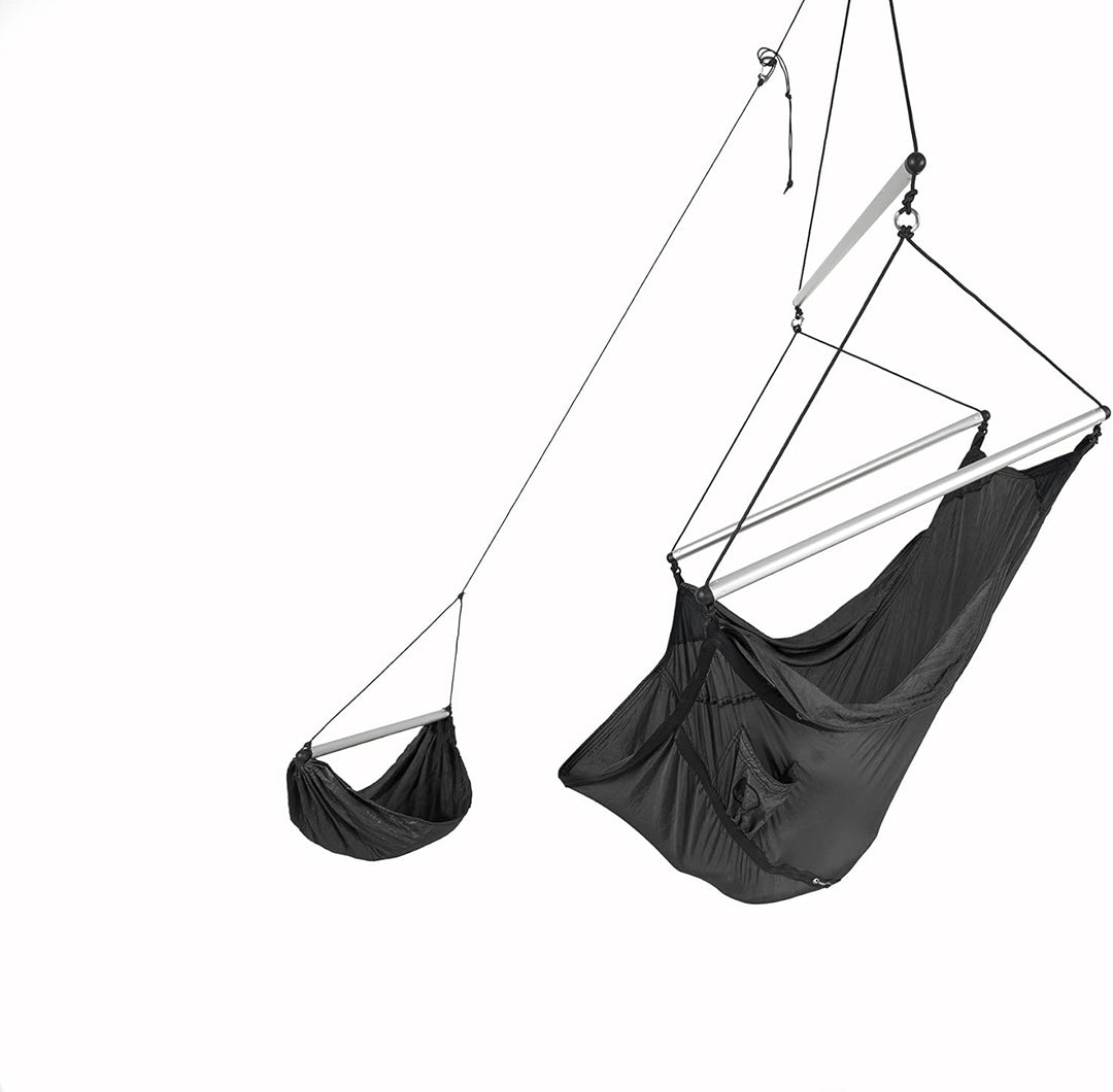 Ticket to the Moon Moonchair Hängesessel für Garten, Haus, Urlaub, Camping, Fallschirmseide, Nylon,